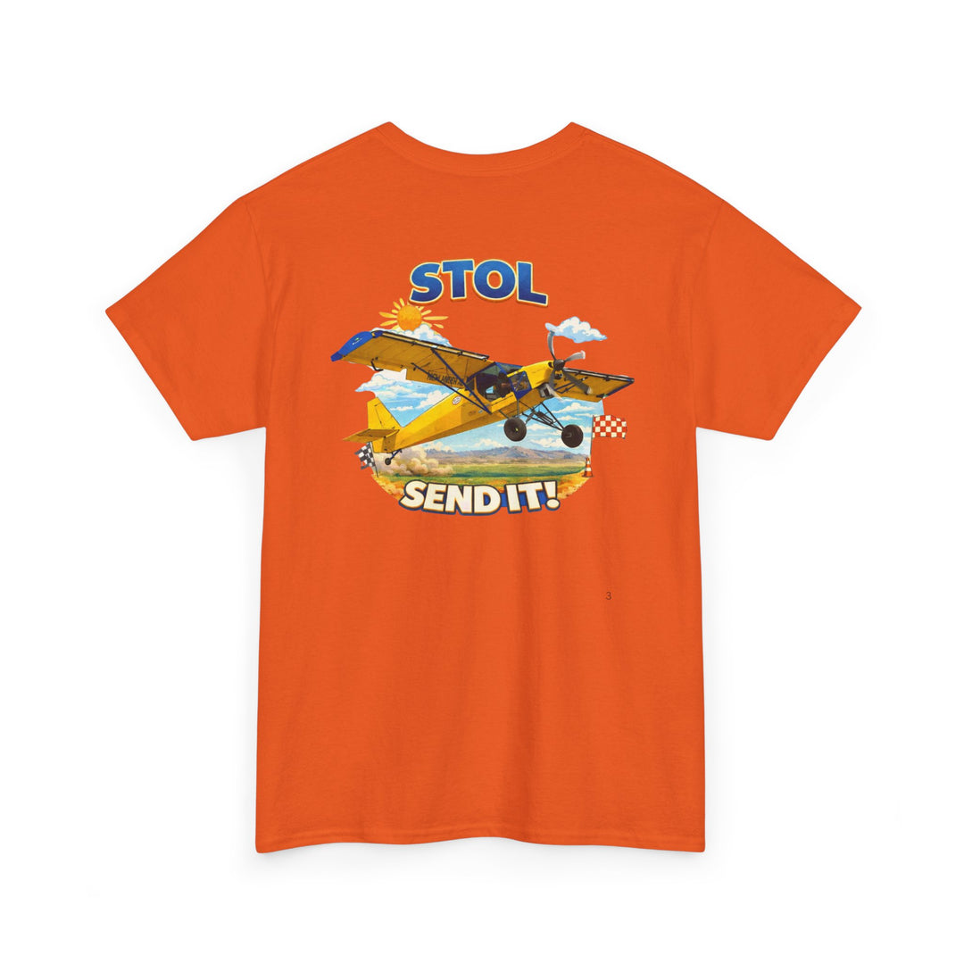 STOL Send It Aviation Graphic T-Shirt – Bush Pilot Airplane Shirt