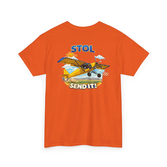 STOL Send It Aviation Graphic T-Shirt – Bush Pilot Airplane Shirt