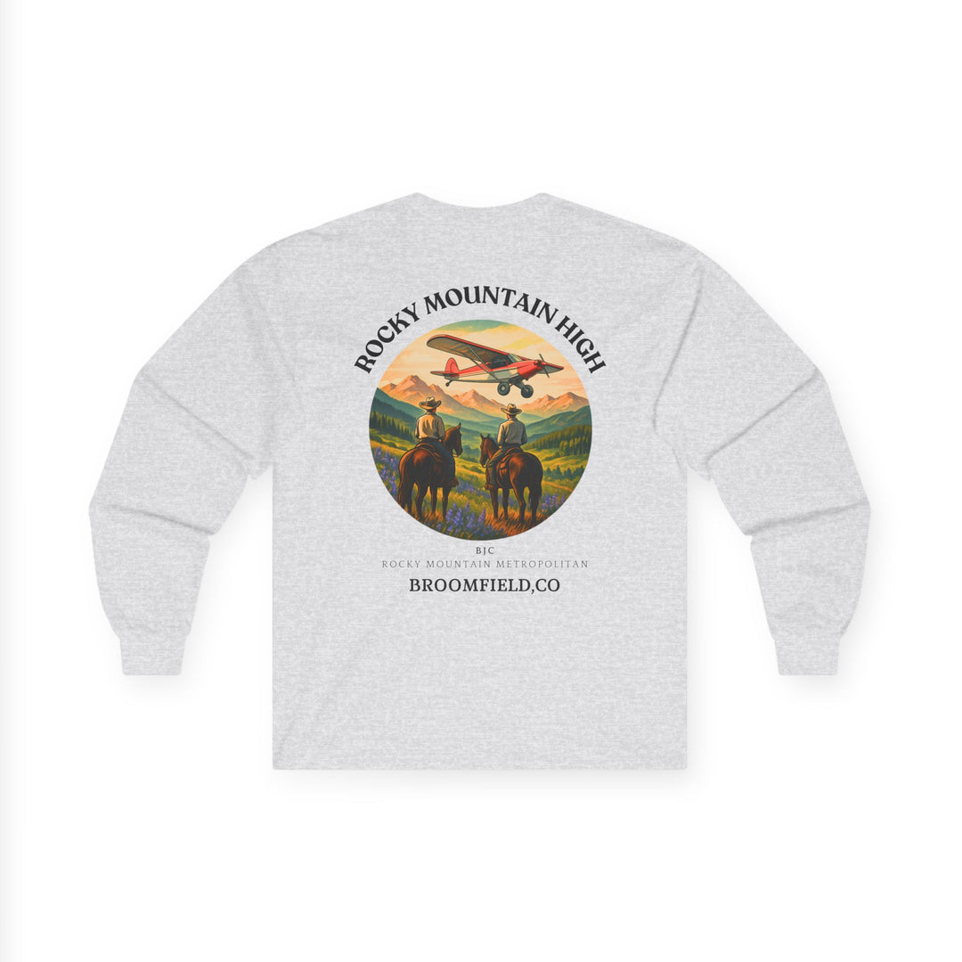 Rocky Mountain High Aviation Long Sleeve T-Shirt – Broomfield, Colorado