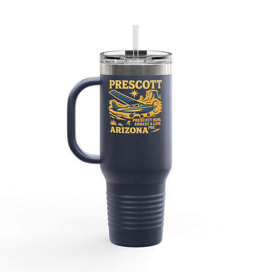 Prescott Arizona PRC– 40oz Stainless Steel Aviation Tumbler