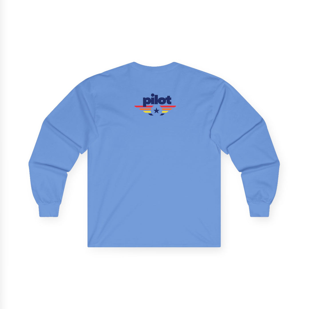 Pilot Wings Aviation Long Sleeve T-Shirt
