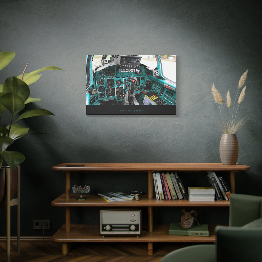 Aero L-39 Albatros Cockpit– Aviation Canvas Wall Art | Pilot & Airport Artwork