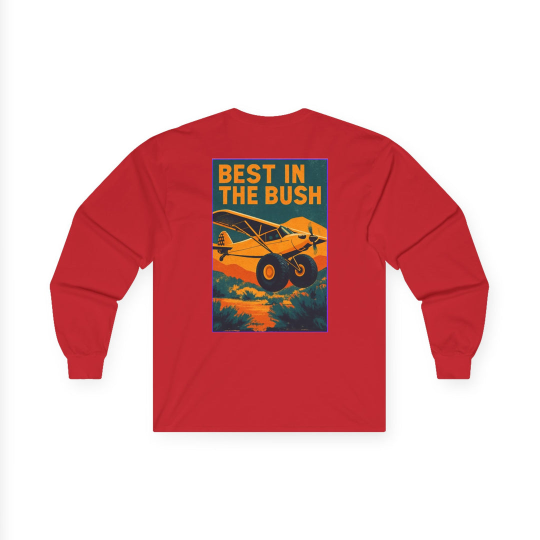Best in the Bush Aviation Long Sleeve T-Shirt – Vintage Bushplane