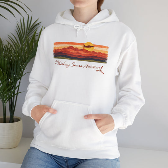 Whiskey Sierra Retro Sunset- Hoodie