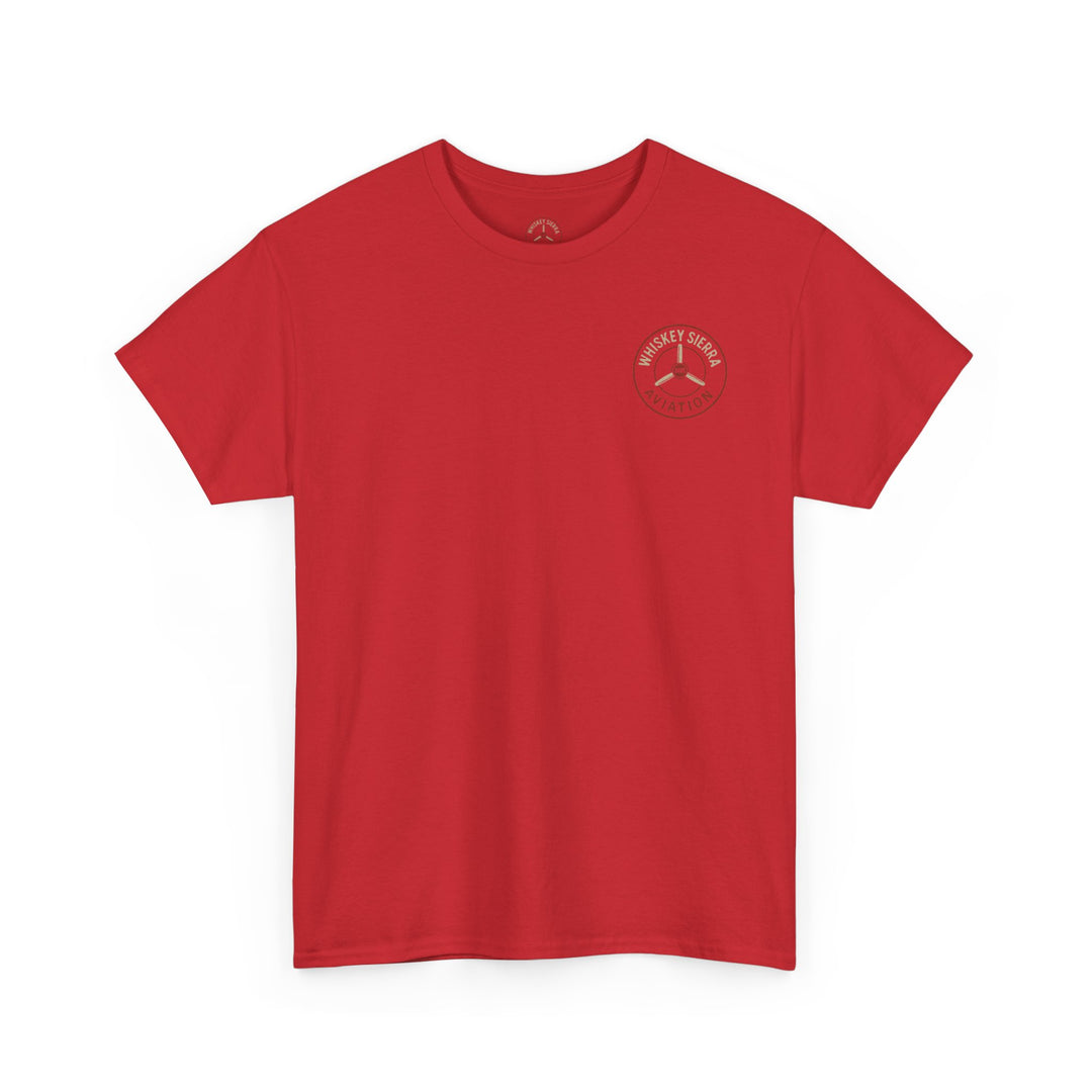 Short Final Aviation Graphic T-Shirt