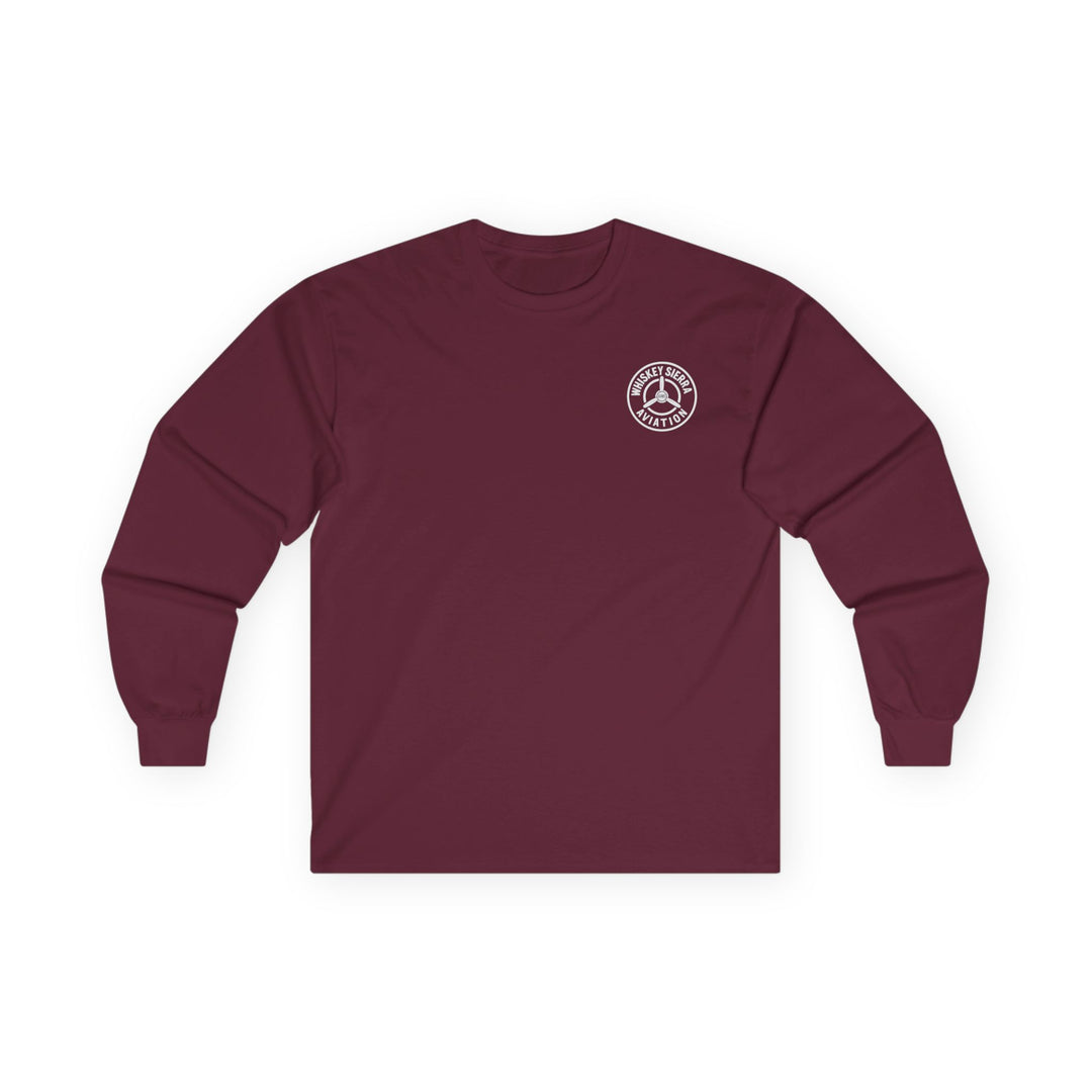 Squawk VFR Aviation Long Sleeve T-Shirt – Code 1200