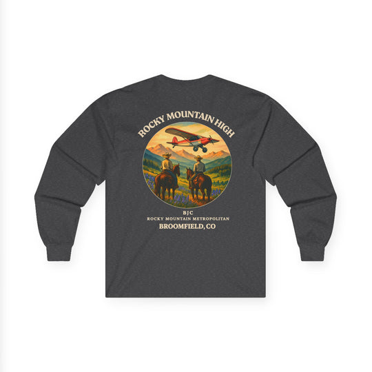 Rocky Mountain High Aviation Long Sleeve T-Shirt – Broomfield, Colorado