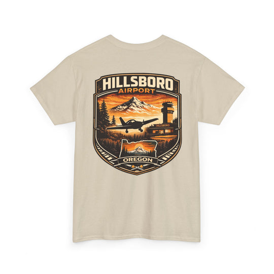 Hillsboro Airport Aviation Graphic T-Shirt – Oregon