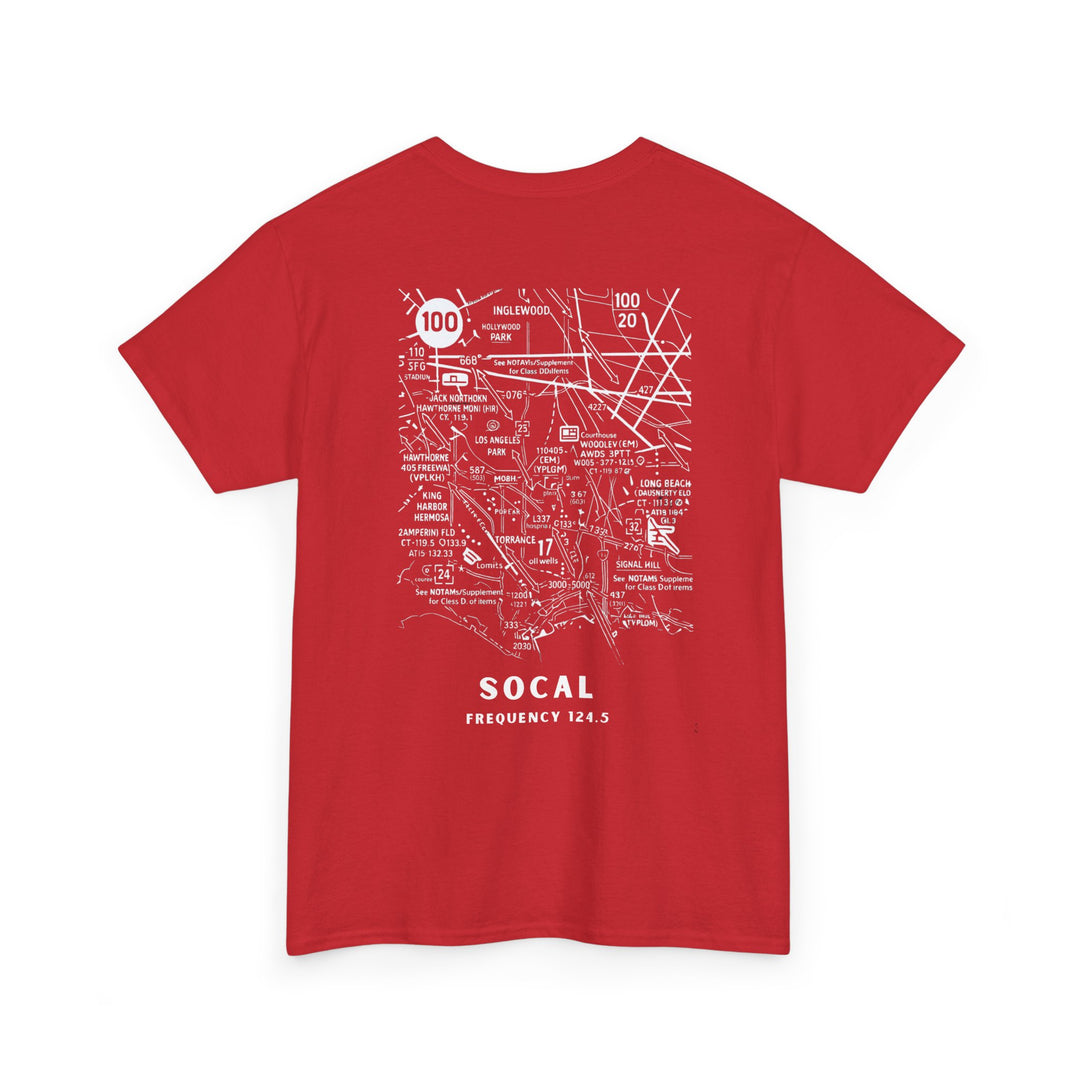 SoCal Airspace Aviation Graphic T-Shirt – Sectional Map