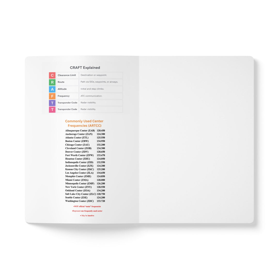 Brakes Off / Brakes On- Softcover Note Book