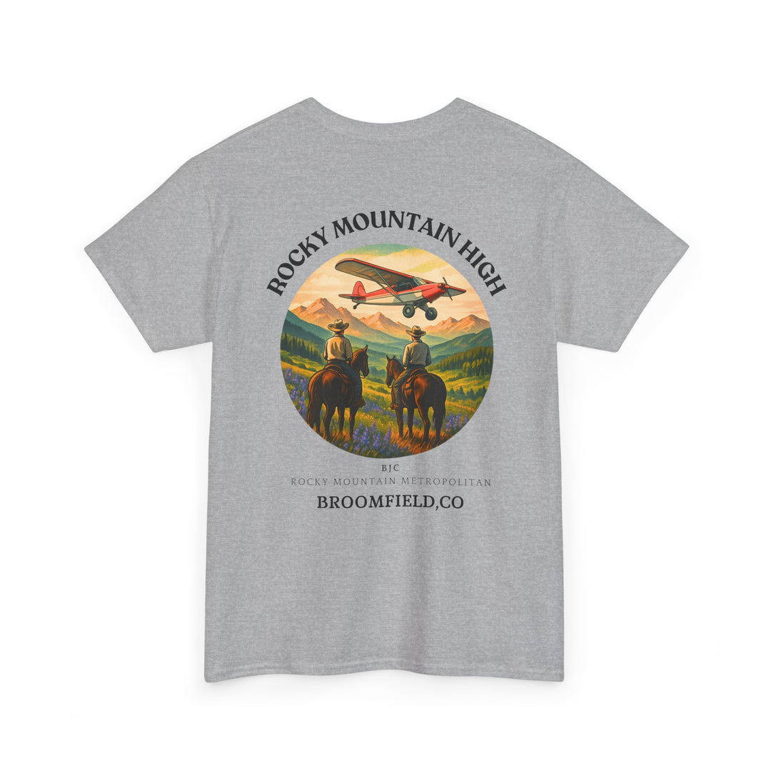 Rocky Mountain High Aviation Graphic T-Shirt – Broomfield, Colorado