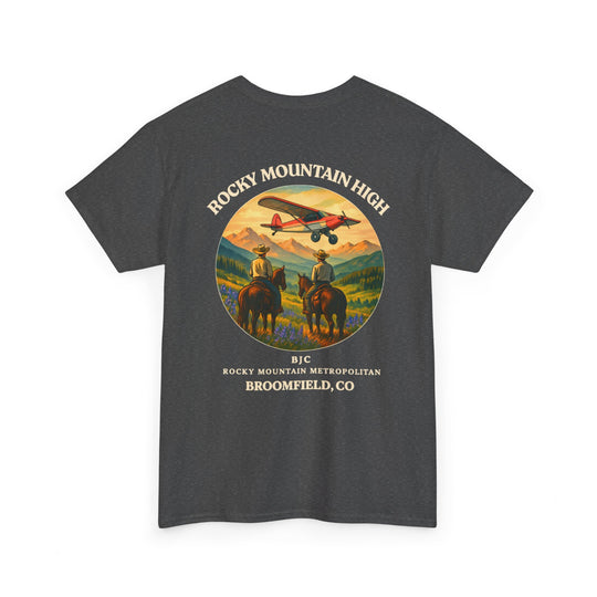 Rocky Mountain High Aviation Graphic T-Shirt – Broomfield, Colorado