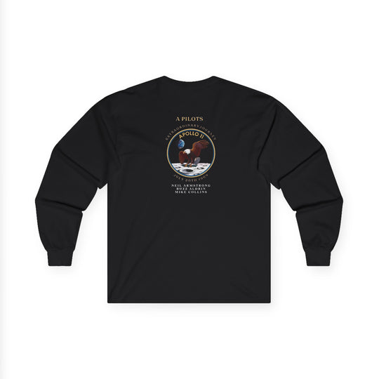 Apollo 11 Moon Mission Aviation Long Sleeve T-Shirt – July 20, 1969