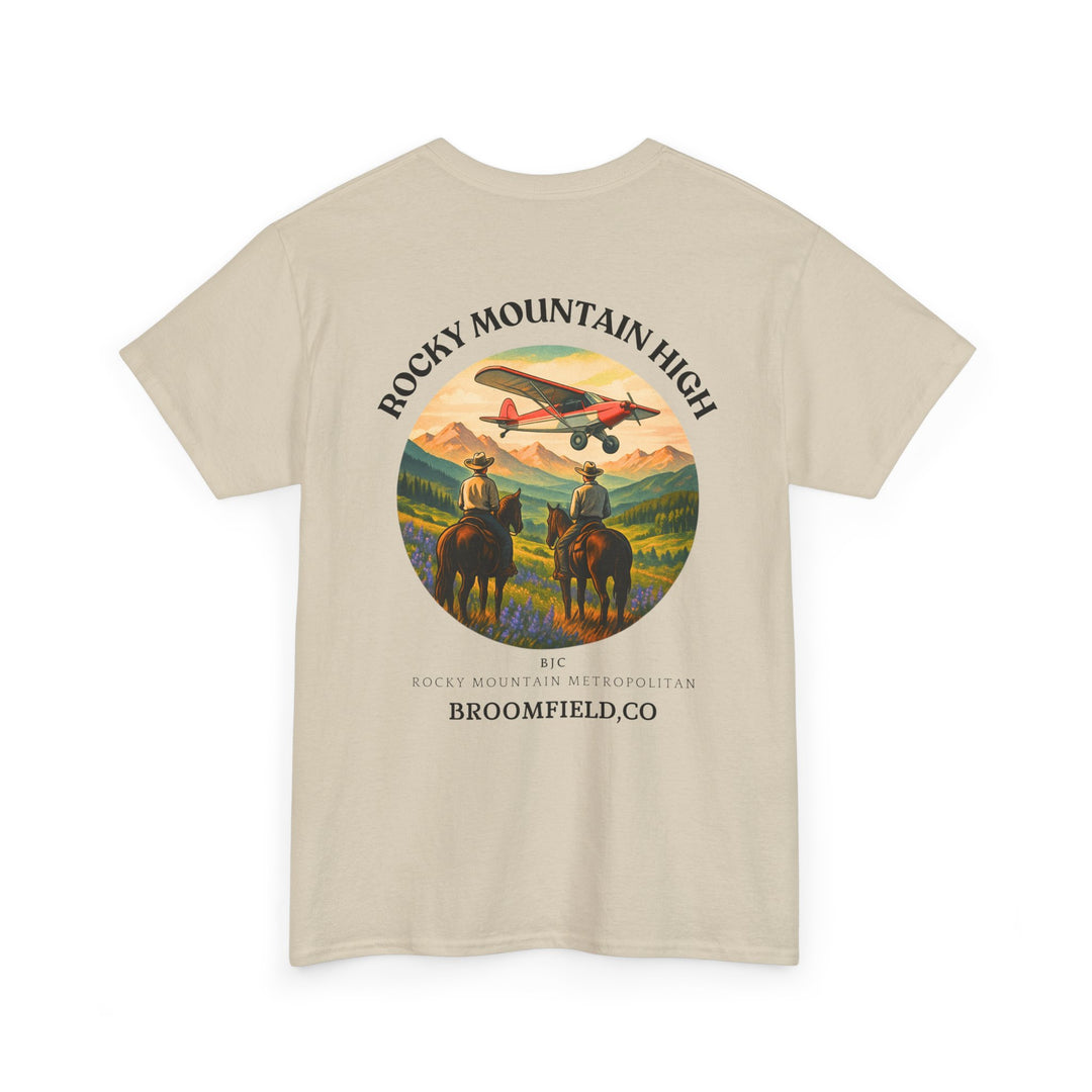 Rocky Mountain High Aviation Graphic T-Shirt – Broomfield, Colorado