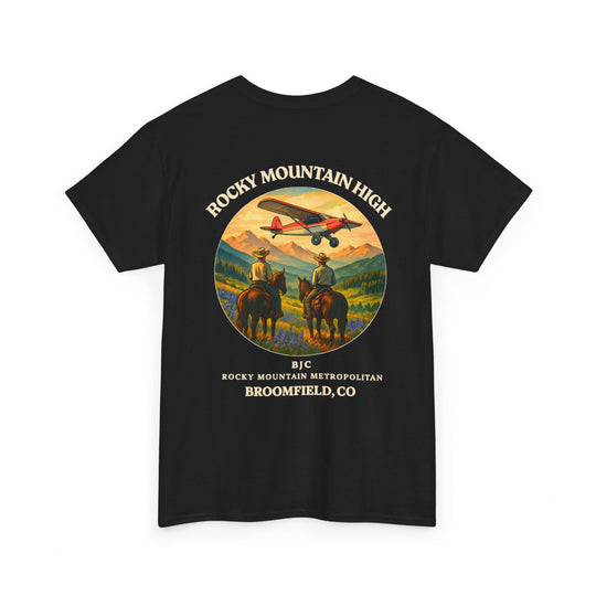 Rocky Mountain High Aviation Graphic T-Shirt – Broomfield, Colorado