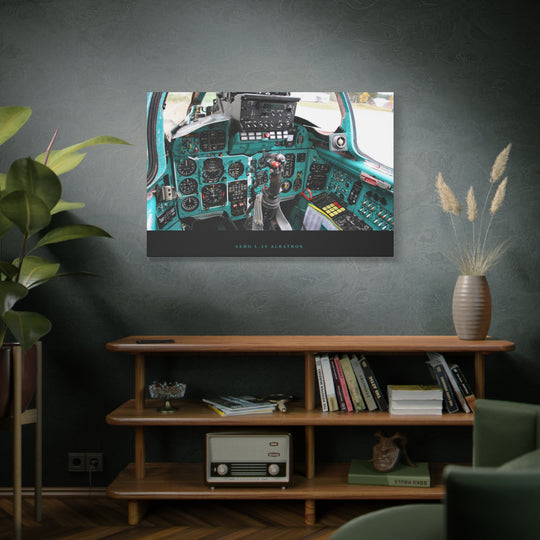 Aero L-39 Albatros Cockpit– Aviation Canvas Wall Art | Pilot & Airport Artwork