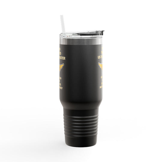 If God Wanted Us to Fly Faster– 40oz Stainless Steel Aviation Tumbler