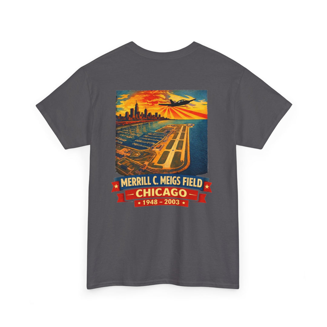 Merrill C. Meigs Field Chicago Retro – Graphic Tee
