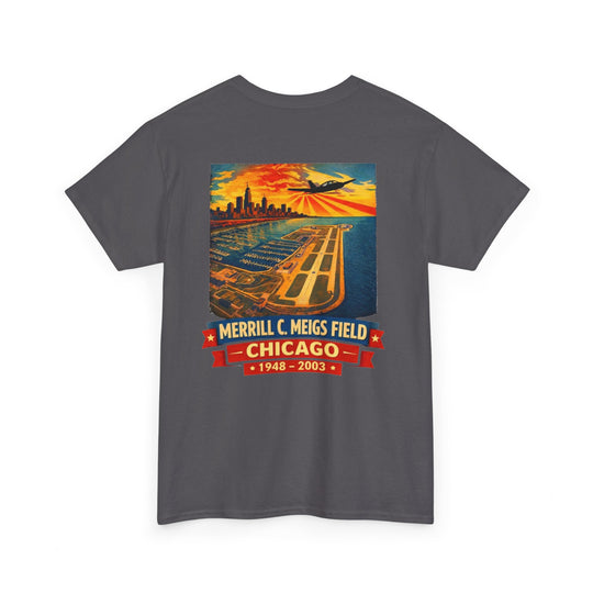 Merrill C. Meigs Field Chicago Retro – Graphic Tee