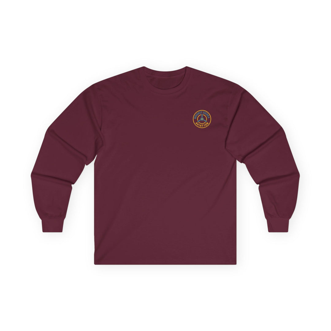 Phoenix Deer Valley Airport Aviation Long Sleeve T-Shirt – Retro Poster