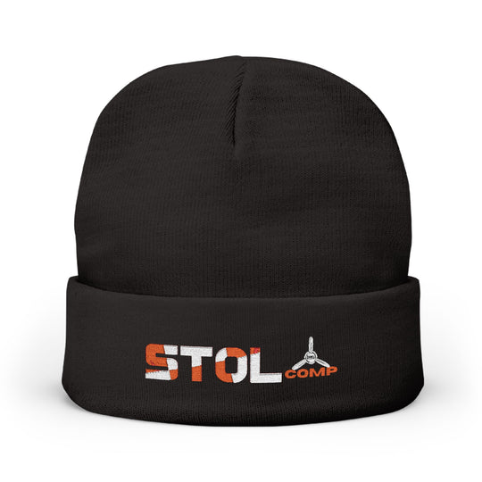 STOL Propellor- Embroidered Knit Beanie