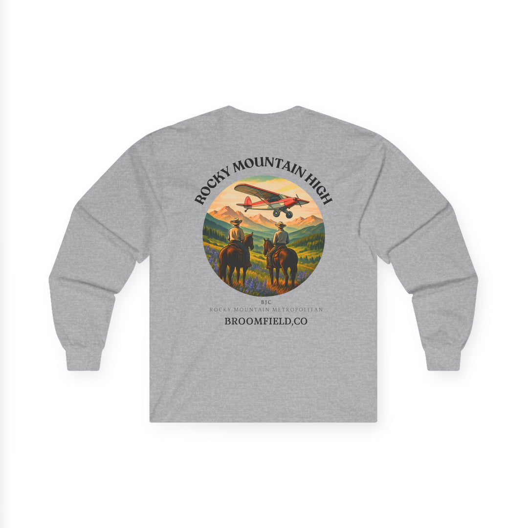 Rocky Mountain High Aviation Long Sleeve T-Shirt – Broomfield, Colorado