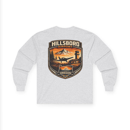 Hillsboro Airport Aviation Long Sleeve T-Shirt – Oregon