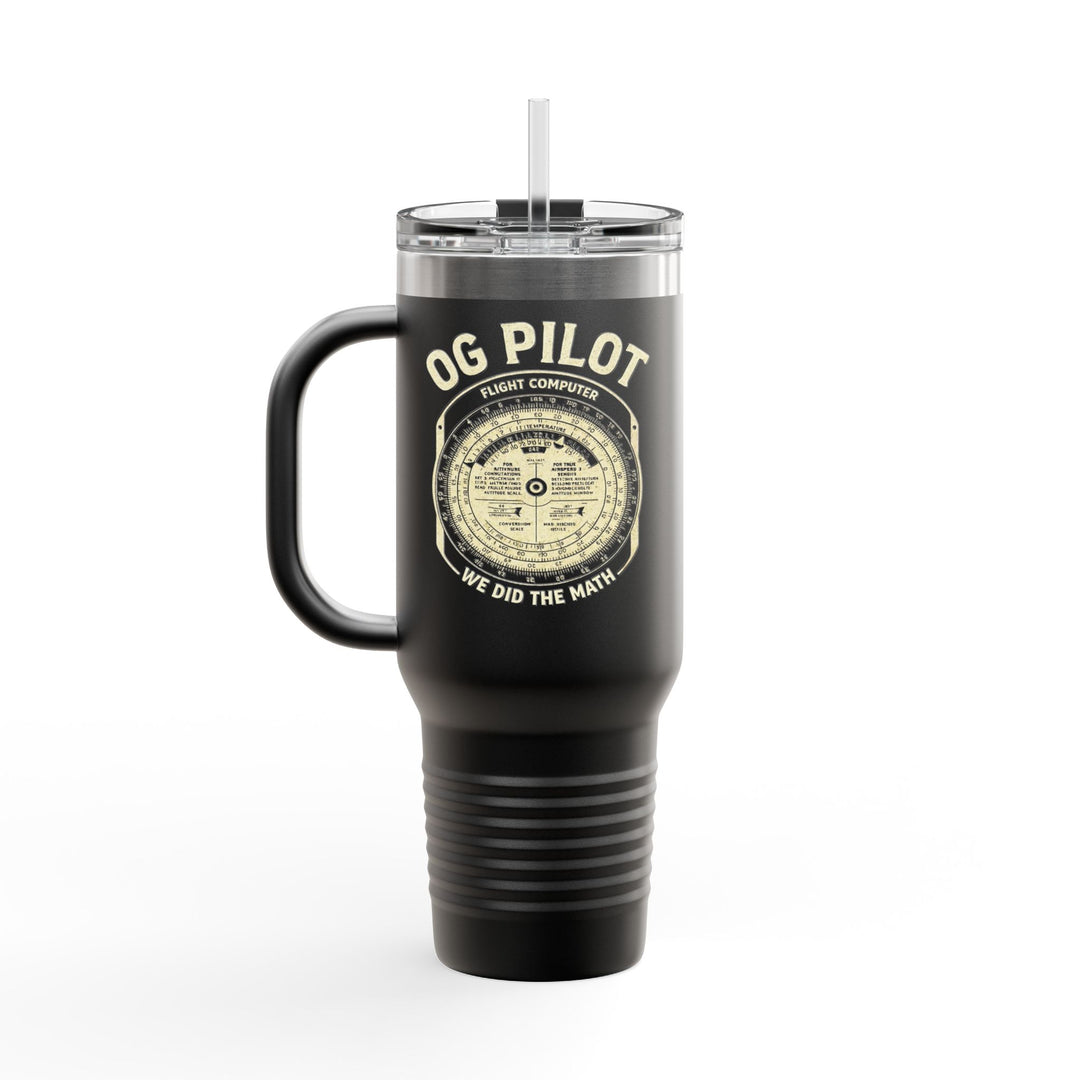 OG Pilot– 40oz Stainless Steel Aviation Tumbler