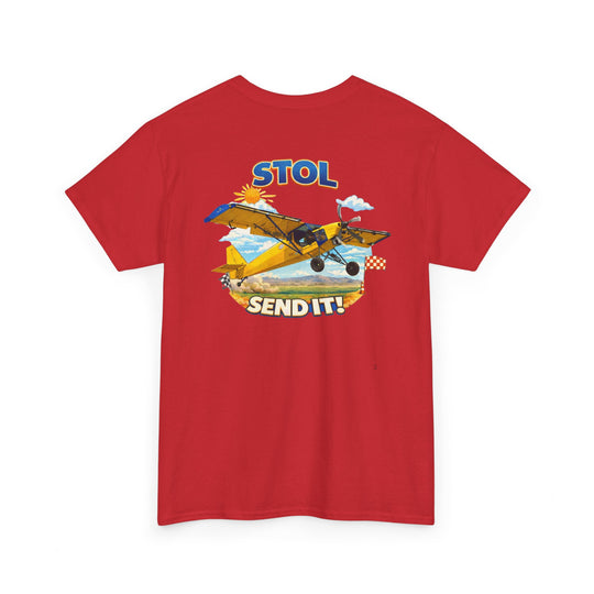 STOL Send It Aviation Graphic T-Shirt – Bush Pilot Airplane Shirt