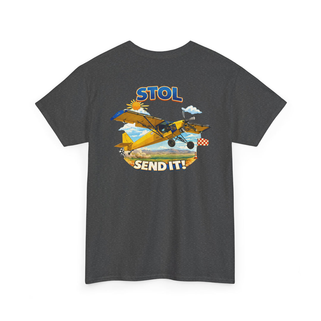 STOL Send It Aviation Graphic T-Shirt – Bush Pilot Airplane Shirt