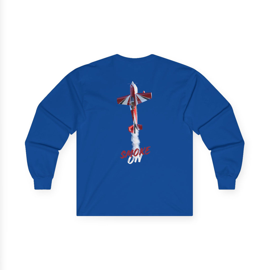 Aerobatic Aviation Long Sleeve T-Shirt – Smoke On