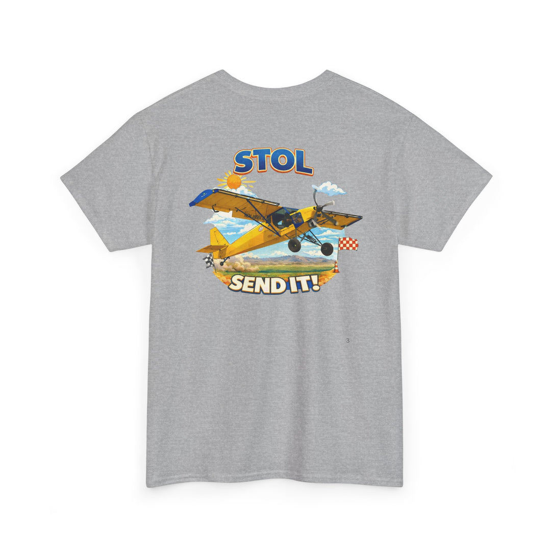 STOL Send It Aviation Graphic T-Shirt – Bush Pilot Airplane Shirt