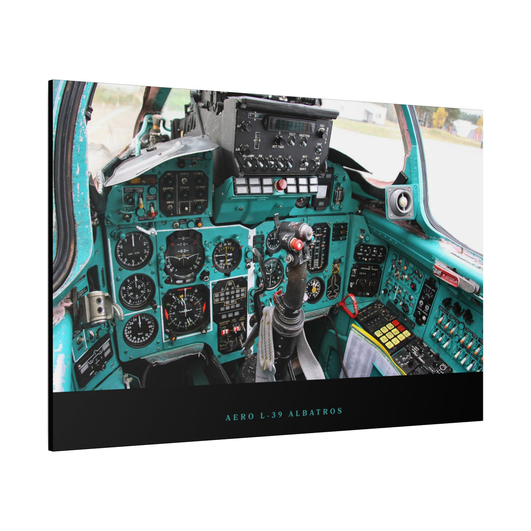 Aero L-39 Albatros Cockpit– Aviation Canvas Wall Art | Pilot & Airport Artwork