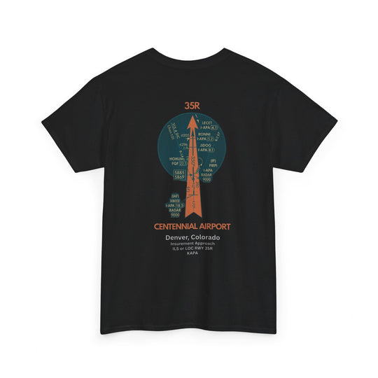 Centennial Airport Aviation Graphic T-Shirt – Airfield Diagram