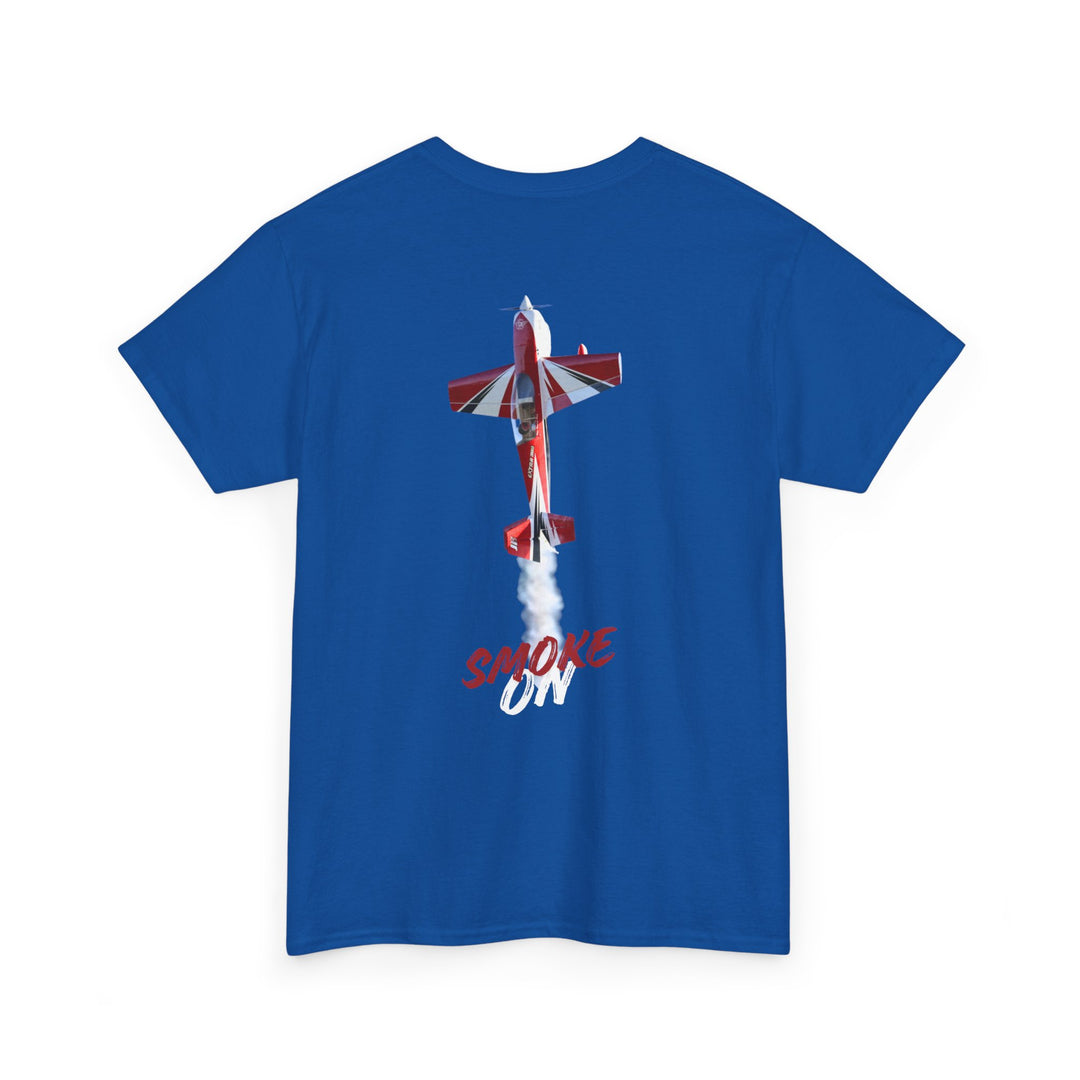 Aerobatic Aviation Graphic T-Shirt – Smoke On