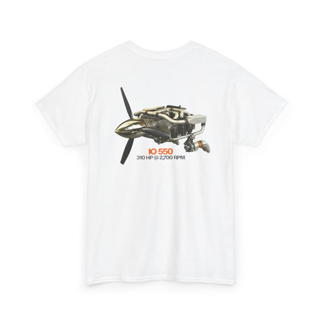 Aircraft Horsepower Engine Diagram (IO-550) – Graphic Tee