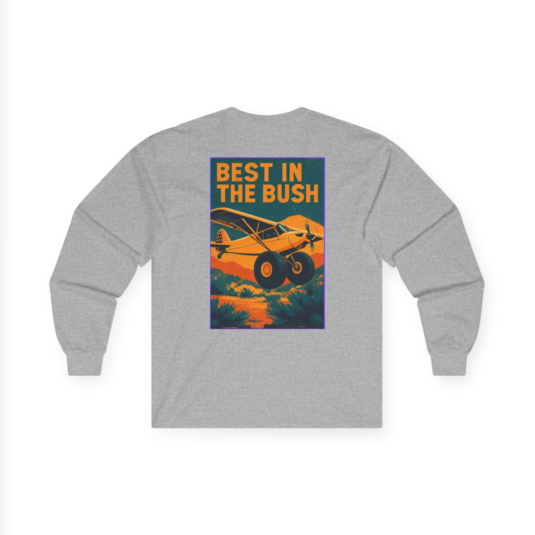 Best in the Bush Aviation Long Sleeve T-Shirt – Vintage Bushplane