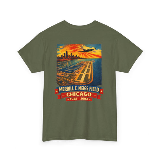 Merrill C. Meigs Field Chicago Retro – Graphic Tee