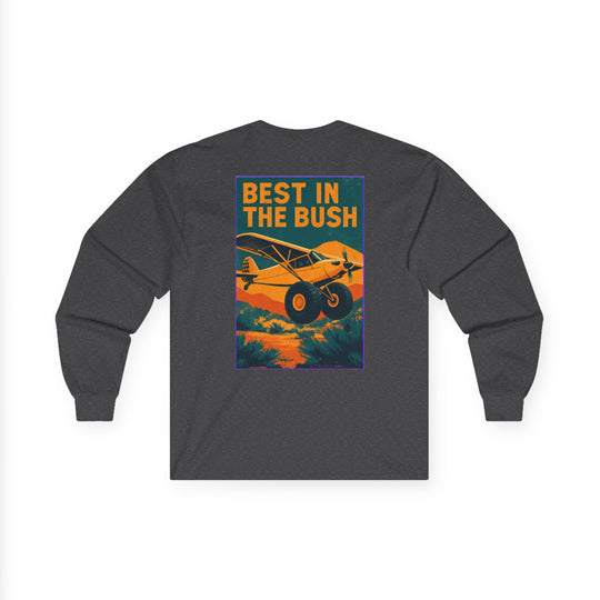 Best in the Bush Aviation Long Sleeve T-Shirt – Vintage Bushplane