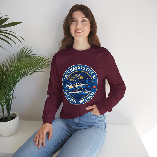 Lake Havasu City Seaplane Sweatshirt – Vintage Aviation Crewneck