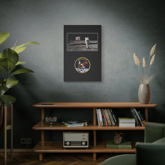 Apollo 11 Moon Landing– Aviation Canvas Wall Art | Pilot & Airport Artwork