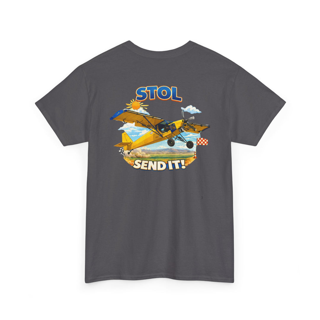 STOL Send It Aviation Graphic T-Shirt – Bush Pilot Airplane Shirt
