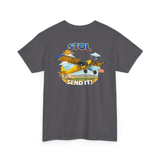 STOL Send It Aviation Graphic T-Shirt – Bush Pilot Airplane Shirt