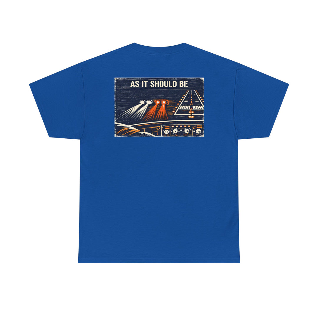 Red Over White, You’re All Right Aviation Graphic T-Shirt