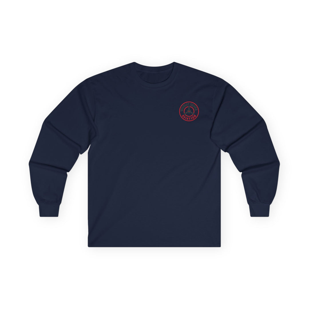 Aerobatic Aviation Long Sleeve T-Shirt – Smoke On