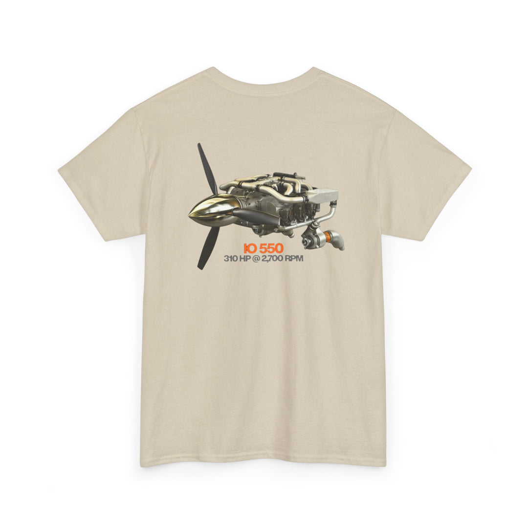 Aircraft Horsepower Engine Diagram (IO-550) – Graphic Tee