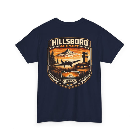 Hillsboro Airport Aviation Graphic T-Shirt – Oregon