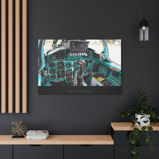 Aero L-39 Albatros Cockpit– Aviation Canvas Wall Art | Pilot & Airport Artwork