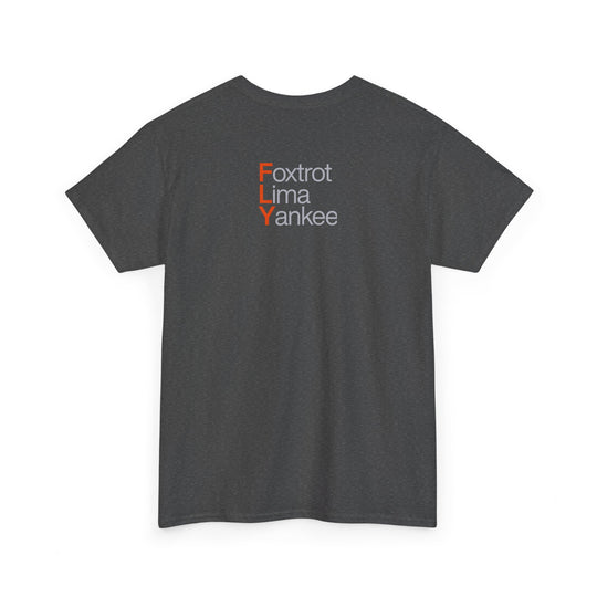 FLY Phonetic Tee — Foxtrot Lima Yankee Graphic T-Shirt