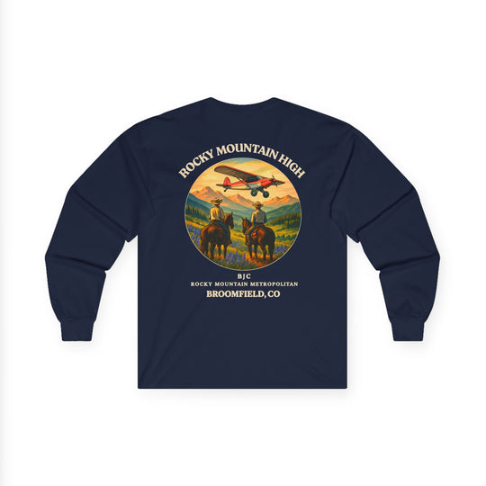 Rocky Mountain High Aviation Long Sleeve T-Shirt – Broomfield, Colorado